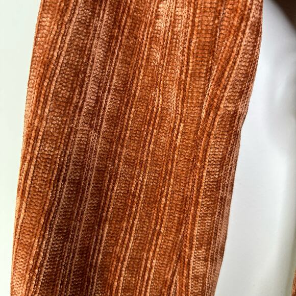 Davi & Dani Trench Coat Women's Large Rust Belted NWT - Picture 6 of 10